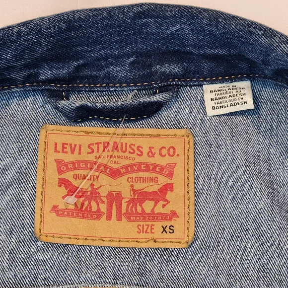 Levi's Blue Denim Jacket for Men - Picture 4 of 8